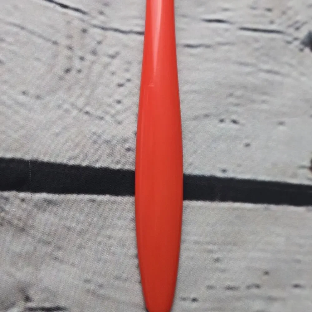 Vintage Mepal Melamine Rosti of Denmark for Hutzler Red Orange kitchen fork